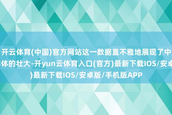 开云体育(中国)官方网站这一数据直不雅地展现了中国独角兽企业群体的壮大-开yun云体育入口(官方)最新下载IOS/安卓版/手机版APP