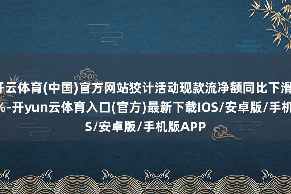 开云体育(中国)官方网站狡计活动现款流净额同比下滑102.11%-开yun云体育入口(官方)最新下载IOS/安卓版/手机版APP